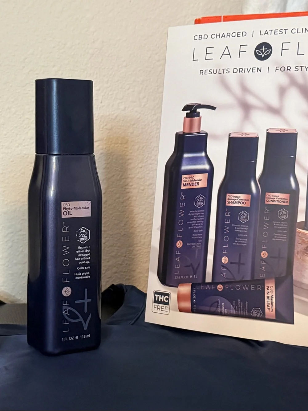 Leaf and Flower Hair & Skin Luxury Hydration & Relief set